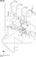 ANTI POLLUTION SYSTEM for Suzuki HAYABUSA 1300 2000