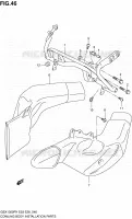 FAIRING INSTALLATION PARTS for Suzuki HAYABUSA 1300 2000