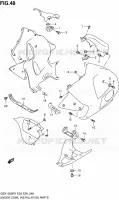 FAIRING INSTALLATION PARTS for Suzuki HAYABUSA 1300 2000