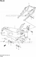 FRAME for Suzuki HAYABUSA 1300 2000