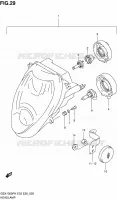 HEADLIGHT for Suzuki HAYABUSA 1300 2000