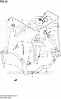 RADIATOR HOSE for Suzuki HAYABUSA 1300 2000