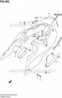 REAR FAIRING  (MODELE K2) for Suzuki HAYABUSA 1300 2000
