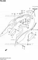 REAR FAIRING  (MODELE K3) for Suzuki HAYABUSA 1300 2000