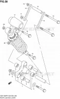 SHOCK ABSORBER LINKAGE for Suzuki HAYABUSA 1300 2000