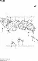SPEEDOMETER for Suzuki HAYABUSA 1300 2000