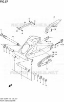 SWINGARM (MODEL X/Y/K1/K2) for Suzuki HAYABUSA 1300 2000