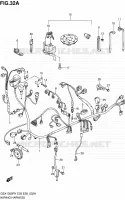 WIRING HARNESS (MODELE K3) for Suzuki HAYABUSA 1300 2000