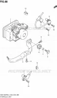 ABS SYSTEM for Suzuki HAYABUSA 1300 2014