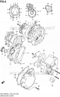 CASING for Suzuki HAYABUSA 1300 2014