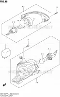 INDICATORS for Suzuki HAYABUSA 1300 2014