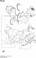 LOWER FAIRING for Suzuki HAYABUSA 1300 2014