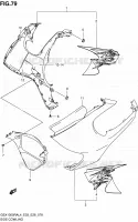 SIDE FAIRING for Suzuki HAYABUSA 1300 2014