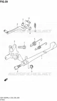 STAND for Suzuki HAYABUSA 1300 2014