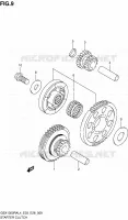 STARTER MOTOR CLUTCH for Suzuki HAYABUSA 1300 2014