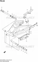 SWINGARM for Suzuki HAYABUSA 1300 2014