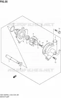 WATER PUMP for Suzuki HAYABUSA 1300 2014