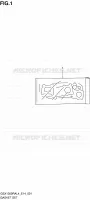 GASKET SET for Suzuki HAYABUSA 1300 2014