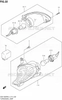 INDICATORS for Suzuki HAYABUSA 1300 2014