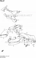 SPEEDOMETER PANEL for Suzuki HAYABUSA 1300 2014