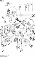 WIRING HARNESS for Suzuki HAYABUSA 1300 2014