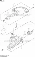 INDICATORS for Suzuki HAYABUSA 1300 2014