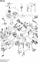 WIRING HARNESS for Suzuki HAYABUSA 1300 2014