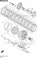 CLUTCH for Suzuki HAYABUSA 1300 2014