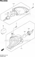 INDICATORS for Suzuki HAYABUSA 1300 2014