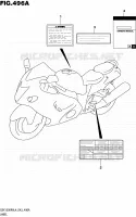 LABEL for Suzuki HAYABUSA 1300 2014