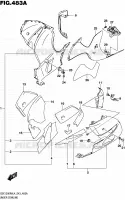 LOWER FAIRING for Suzuki HAYABUSA 1300 2014