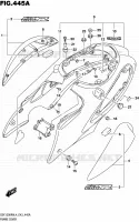REAR FAIRING for Suzuki HAYABUSA 1300 2014