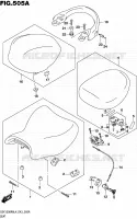 SEAT for Suzuki HAYABUSA 1300 2014