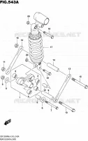 SHOCK ABSORBER LINKAGE for Suzuki HAYABUSA 1300 2014