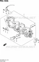 THROTTLE BODY for Suzuki HAYABUSA 1300 2014