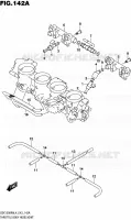 THROTTLE BODY for Suzuki HAYABUSA 1300 2014