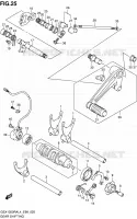 GEAR SHIFTING ASSY for Suzuki HAYABUSA 1300 2014