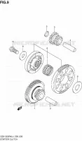 STARTER MOTOR CLUTCH for Suzuki HAYABUSA 1300 2014