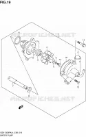 WATER PUMP for Suzuki HAYABUSA 1300 2014