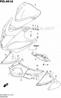 FAIRING   LABELS for Suzuki HAYABUSA 1300 2015