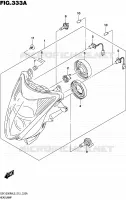 HEADLIGHT for Suzuki HAYABUSA 1300 2015