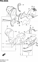 LOWER FAIRING for Suzuki HAYABUSA 1300 2015