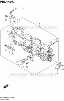 THROTTLE BODY for Suzuki HAYABUSA 1300 2015