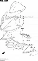 FAIRING   LABELS for Suzuki HAYABUSA 1300 2016
