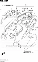 REAR FAIRING for Suzuki HAYABUSA 1300 2016