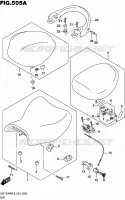 SEAT for Suzuki HAYABUSA 1300 2016