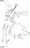 HANDLEBAR (GSX1300RAL4 E02) for Suzuki HAYABUSA 1300 2015