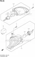 INDICATORS for Suzuki HAYABUSA 1300 2015
