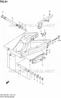 SWINGARM for Suzuki HAYABUSA 1300 2015