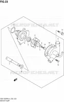 WATER PUMP for Suzuki HAYABUSA 1300 2015